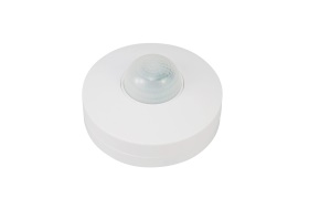 D0065  Espial IP20 6m PIR Sensor White, Frosted White